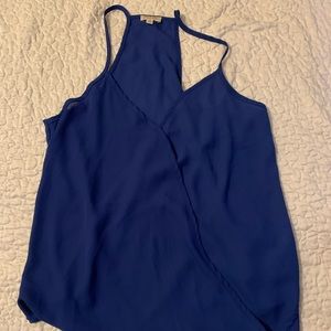 Royal Blue Lily White Blouse